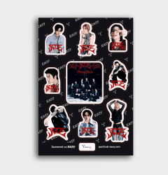 3D stickers "Stray Kids ATE"